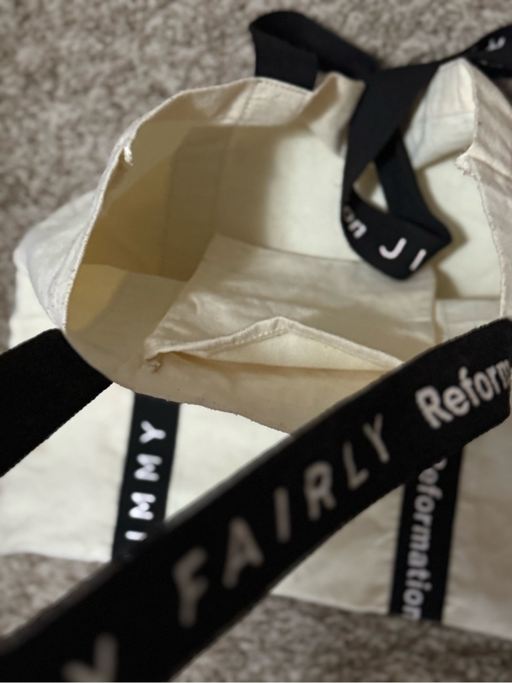 Reformation Navy Top and Tote! - Picture 9 of 9